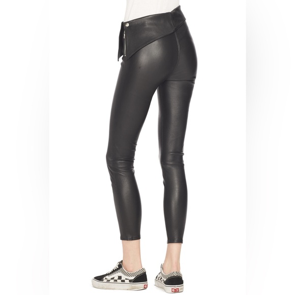 RTA Rumer Leather Pants - Picture 3 of 4